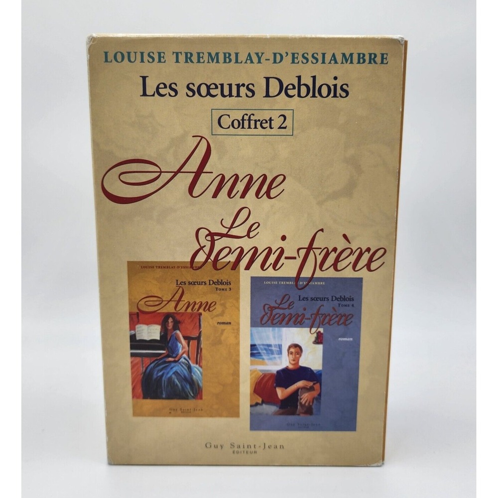 Les Soeurs Deblois Coffret 2: Anne/Le Demi Frere - Louise Tremblay-D'Essiambre‎